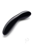 Le Wand Crystal G-wand With Silicone Ring - Black Obsidian